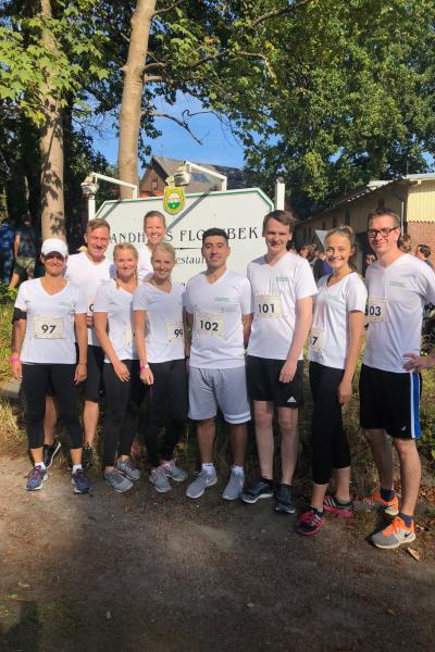 Das Counsel Team beim Landhaus Flottbek Lauf 2018